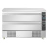 Zócalo Doble Refrigerado 2 Cajones Serie U 6x GN 1/1 - Polar - Fourniresto