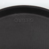 Plateau Rond Fibre de Verre Antidérapant Noir Treadlite Ø 355 mm - Cambro - Fourniresto