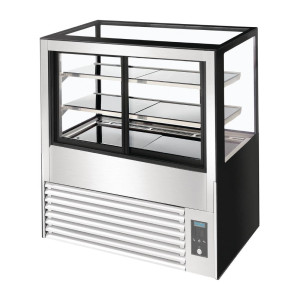 Vitrina de servicio trasero refrigerada Serie U 900mm - Polar - Fourniresto