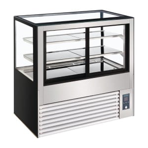 Vitrina de servicio trasero refrigerada Serie U 1200mm - Polar - Fourniresto