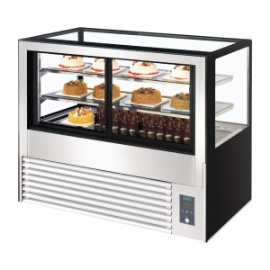 Vitrina de servicio trasero refrigerada Serie U 1500mm - Polar - Fourniresto