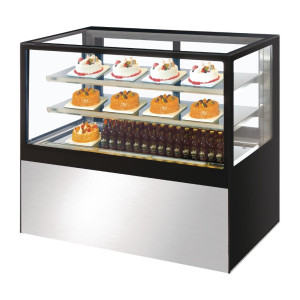 Vitrina de servicio trasero refrigerada Serie U 1500mm - Polar - Fourniresto