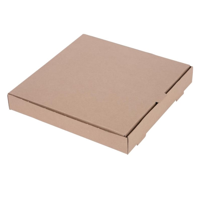 Cajas de pizza Kraft de 30 cm - Paquete de 100 - Fiesta Green - Fourniresto