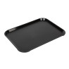 Black Rectangular Polypropylene Fast Food Tray 410mm - Cambro - Fourniresto