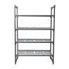 4 Open Grid Shelves Unit 540 x 1220 x 1830mm - Cambro - Fourniresto