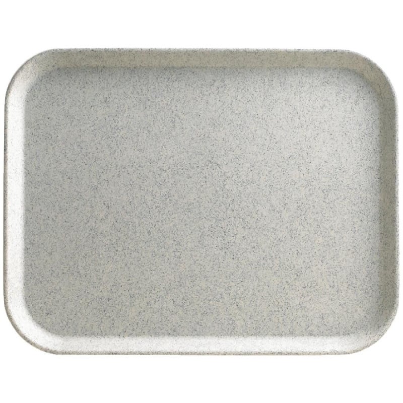 Plato de poliéster Versalite gris moteado 457 mm - Cambro - Fourniresto