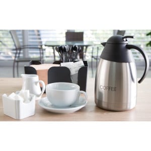 Thermal Coffee Jug with Domed Lid - 1.5L - Olympia