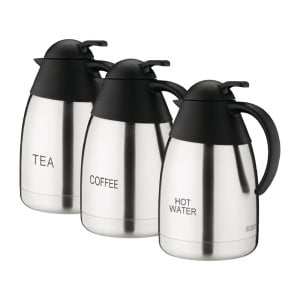 Jarra isotérmica para café con tapa abombada - 1,5L - Olympia