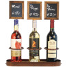 Wine Bottle Display with Blackboards - Securit - Fourniresto