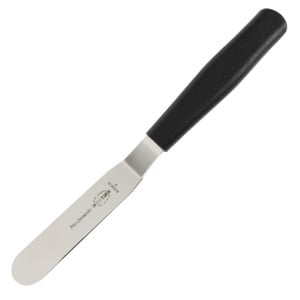 Bent Stainless Steel Spatula 100mm - Dick - Fourniresto