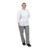 Pantalón de cocina unisex Vegas cuadros pequeños negros y blancos talla XXL - Whites Chefs Clothing - Fourniresto