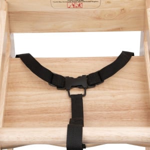 Silla alta de madera acabado natural - Bolero - Fourniresto