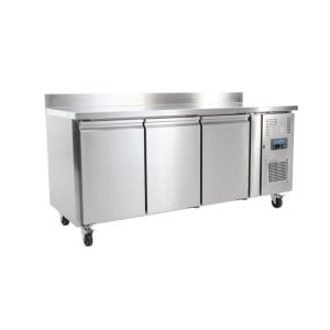 Mesa Refrigerada con Respaldo 3 Puertas - 417 L - Polar - Fourniresto