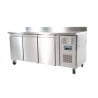 Mesa Refrigerada con Respaldo 3 Puertas - 417 L - Polar - Fourniresto