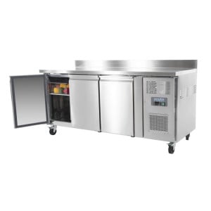 Mesa Refrigerada con Respaldo 3 Puertas - 417 L - Polar - Fourniresto