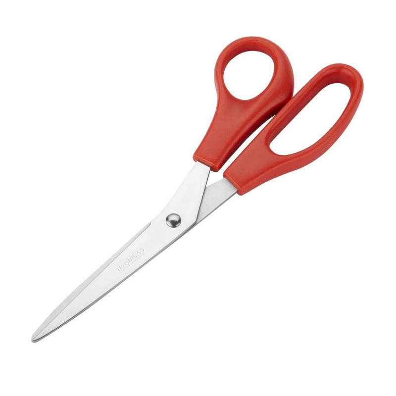 Red Scissors - L 203mm - Hygiplas