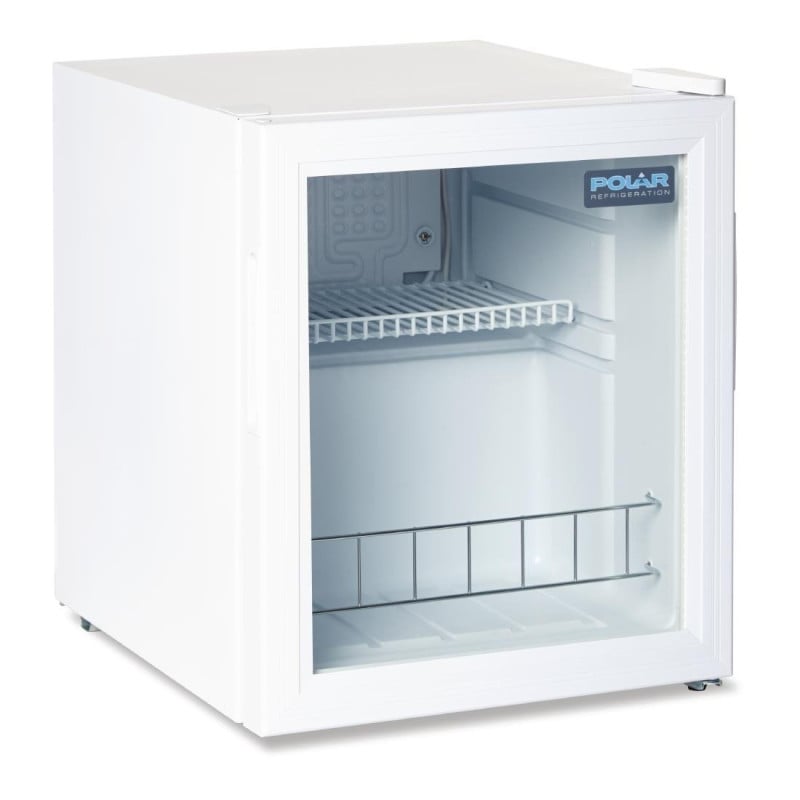 Vitrina refrigerada de mostrador blanca de la serie C - 46L - Polar - Fourniresto