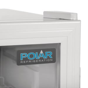 Vitrina refrigerada de mostrador blanca de la serie C - 46L - Polar - Fourniresto