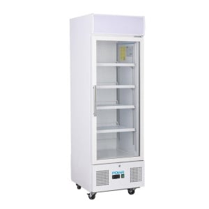 Vitrina refrigerada positiva blanca Serie G - 218 L - Polar - Fourniresto