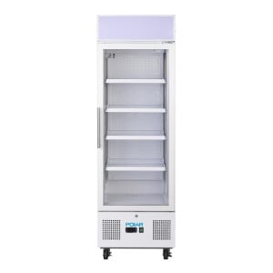 Vitrina refrigerada positiva blanca Serie G - 218 L - Polar - Fourniresto