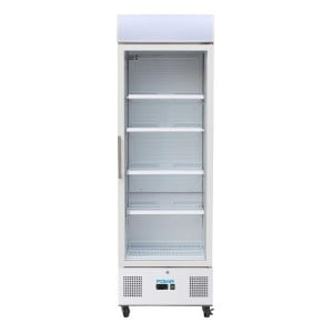 Vitrina refrigerada positiva blanca Serie G - 336 L - Polar - Fourniresto