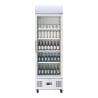 Vitrina refrigerada positiva blanca Serie G - 336 L - Polar - Fourniresto