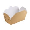 Cajas de alimentos rectangulares de papel kraft - 985 ml - Lote de 250 - Colpac