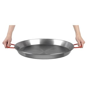 Sartén de paella de acero al carbono SL - Ø 460mm - FourniResto