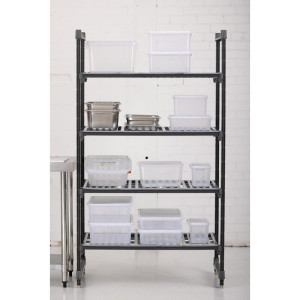 4-Shelf Open Grid Unit - W 1070 x D 610mm - Cambro