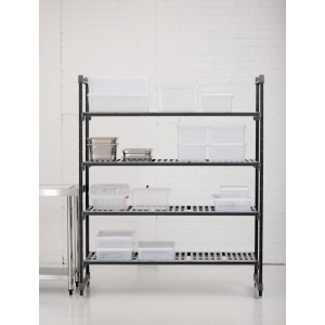 4-Shelf Unit with Open Grid Design - W 1525 x D 610mm - Cambro