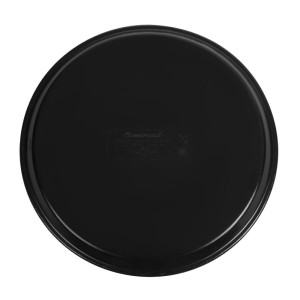 Bandejade Servicio Redonda de Fibra de Vidrio Antideslizante Camtread Negro Ø 280mm - Cambro - Fourniresto