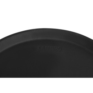 Bandeja de servicio redonda de fibra de vidrio antideslizante Camtread negro Ø 355mm - Cambro - Fourniresto