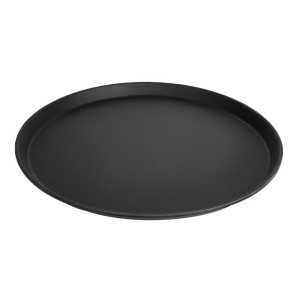 Bandeja de servicio redonda de fibra de vidrio antideslizante Camtread negro Ø 405mm - Cambro - Fourniresto