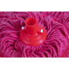 Cabeza de fregona de microfibra Bio Fresh roja - Jantex - Fourniresto