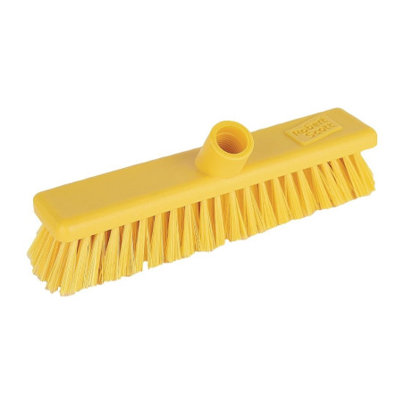 Soft Broom 300mm Yellow - Jantex - Fourniresto