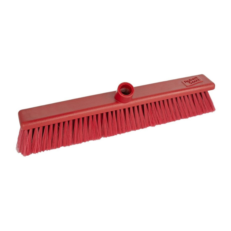 Soft Broom 457mm Red - Jantex - Fourniresto