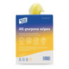 Yellow Antibacterial All Purpose Cloths - 200 Cloths - Jantex