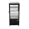 Vitrina refrigerada negra con puertas curvas 86 L - Polar - Fourniresto