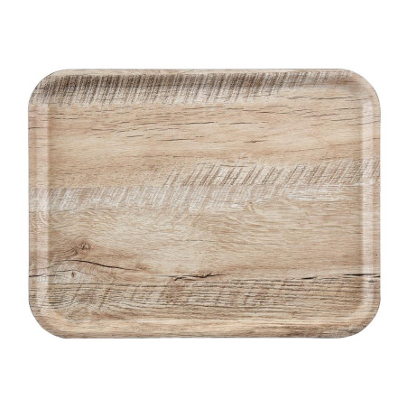 Tablero laminado Superficie con textura de madera de roble claro 430 mm - Cambro - Fourniresto