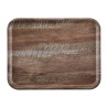 Laminate Surface Grained Tray Dark Oak 430 mm - Cambro - Fourniresto