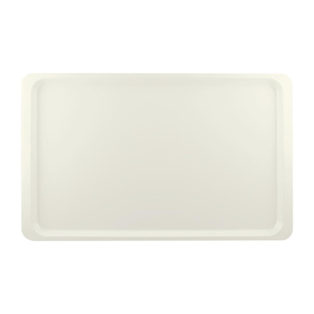 Bandeja de servicio de poliéster GN1/1 530x325mm Blanco perla - Roltex - Fourniresto