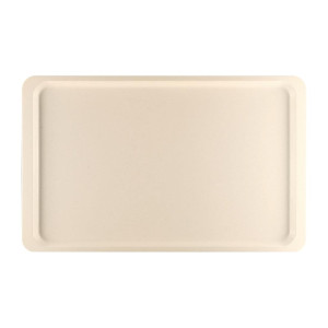 Bandeja de servicio de poliéster GN1/1 530x325mm beige - Roltex - Fourniresto