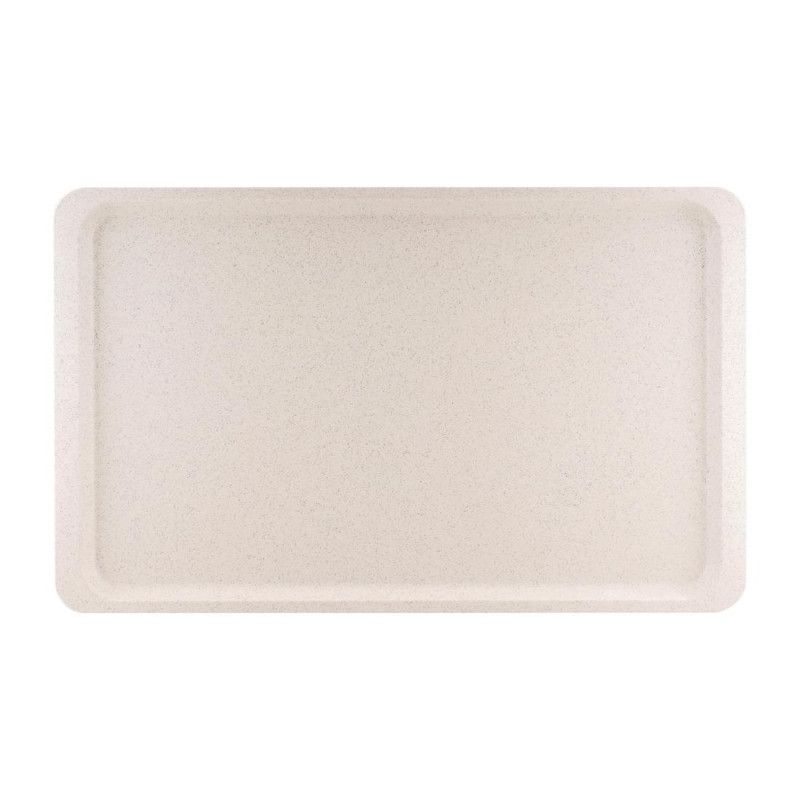 Bandeja de servicio de poliéster GN1/1 530x325mm Gris - Roltex - Fourniresto