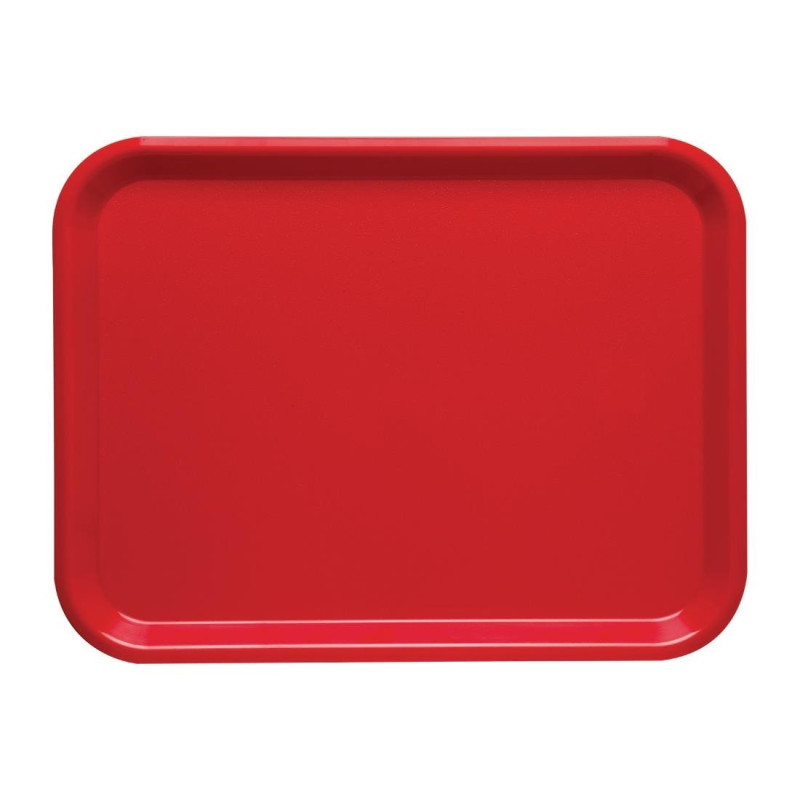 Plateau Nordic 360x280mm Rouge - Roltex - Fourniresto