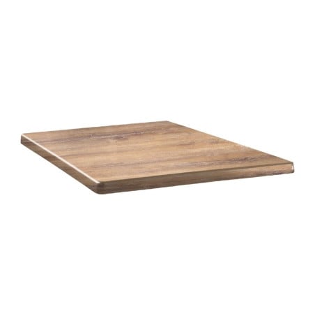 Tabla de mesa cuadrada Classic Line Atacama Cherry - L 700 x 700 mm - Topalit