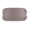 Bandejade Servicio Wave 43x23cm Madera Gris Veteado - Roltex - Fourniresto