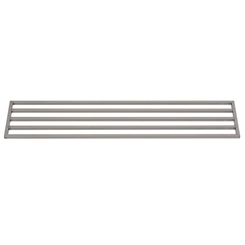 Perforated Stainless Steel Wall Shelf - W 1200 x D 400mm - Gastro M