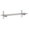 Estante de Pared Calado en Inox- L 1800 x 400mm - Gastro M