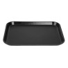 Bandeja rectangular antideslizante de fibra de vidrio EpicTread negro 350mm - Cambro - Fourniresto