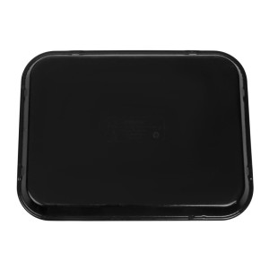 Bandeja rectangular antideslizante de fibra de vidrio EpicTread negro 350mm - Cambro - Fourniresto